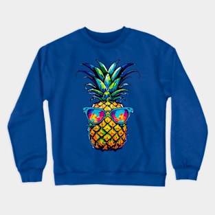 Disco pineapple Crewneck Sweatshirt